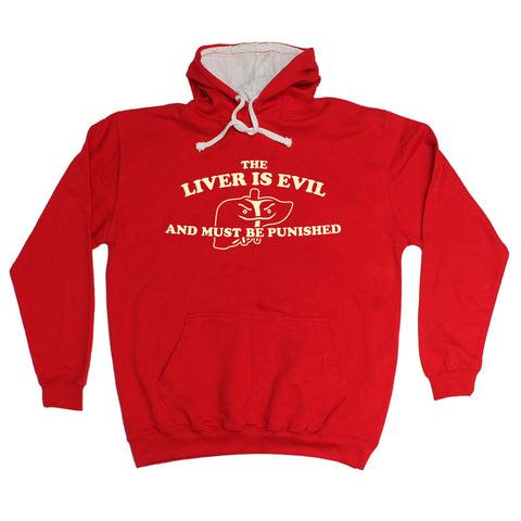 123t The Liver Is Evil And Must Be Punished - HOODIE