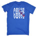 123t Men's Alphabet Love Design Funny T-Shirt