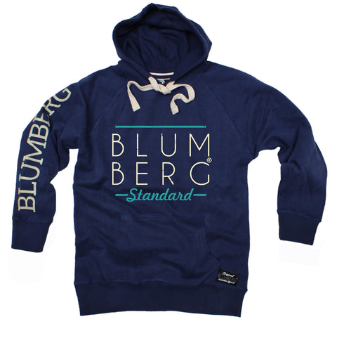 Men's Blumberg Standard Cream Large Bold Text - Premium Hoodie