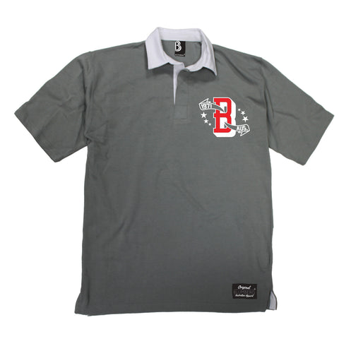 Blumberg Men's B 1971 AUS Breast Pocket Design Premium Rugby Shirt