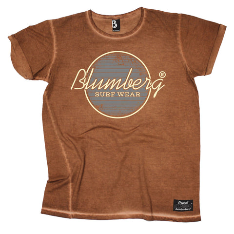 Women's Blumberg Surf Wear Grey Design - Vintage T-Shirt