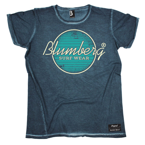 Women's Blumberg Surf Wear Turquoise Design - Vintage T-Shirt