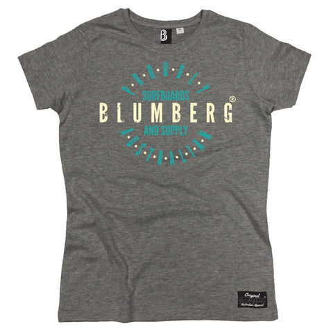 Women's Blumberg Surfboards And Supply Proudly Australian - Premium T-Shirt