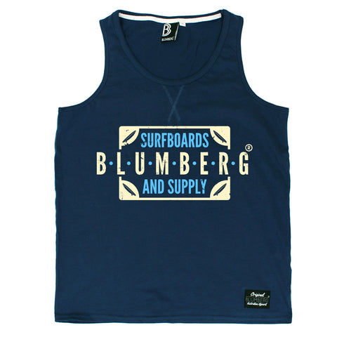Blumberg Australia Men's Blumberg Surfboards And Supply Proudly Australian Premium Vest Tank Top