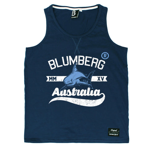 Blumberg Australia Men's MM Shark XV Australia Premium Vest Tank Top
