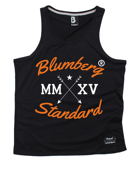 Blumberg Australia Men's MM XV Standard Arrow Design Premium Vest Tank Top