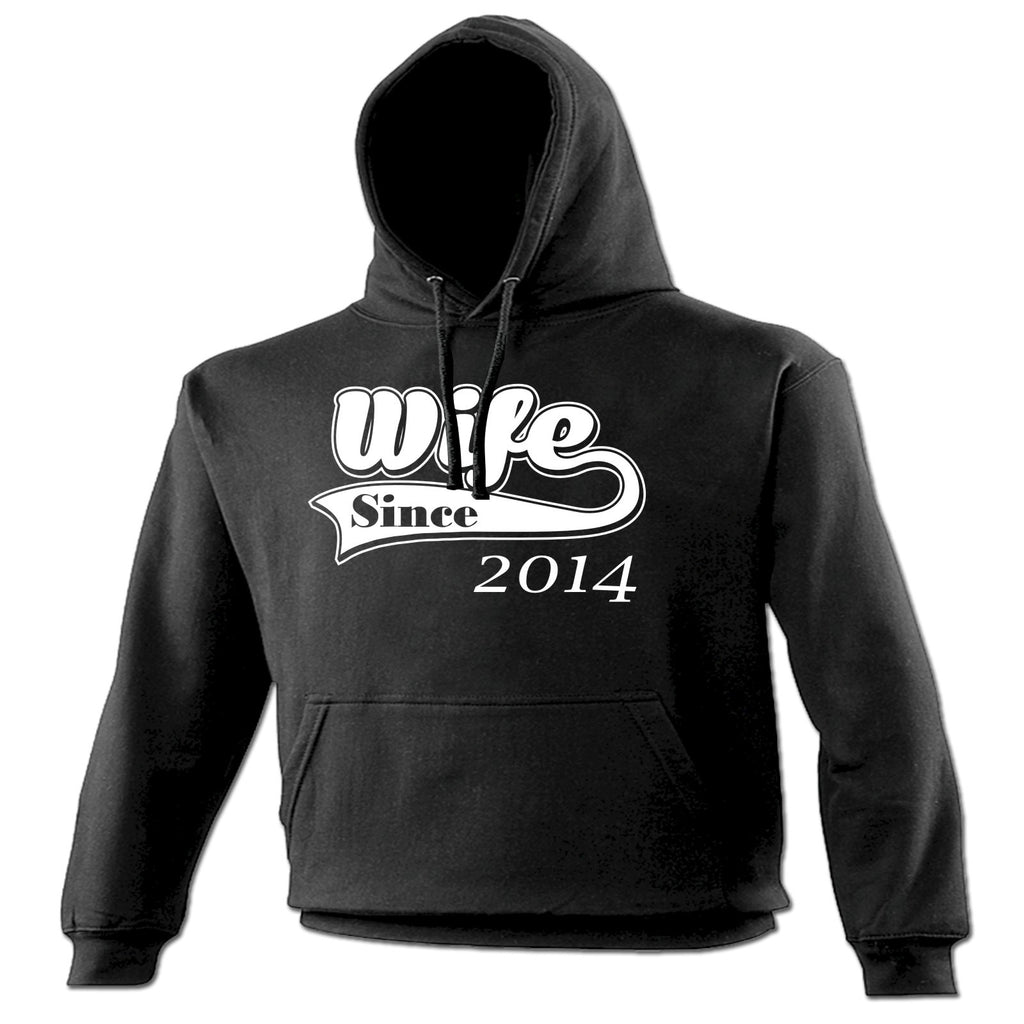 123t Wife Since Design Funny Hoodie
