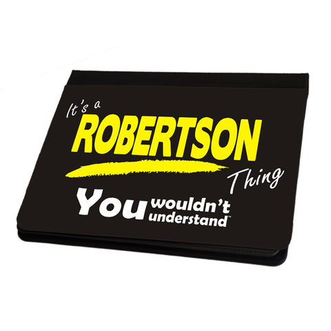 123t It's A Robertson Surname Thing iPad Cover / Case / Stand ( All Models )
