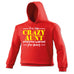 123t I'm The Crazy Aunt Everyone Warned You About Funny Hoodie