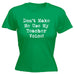 123t Women's Don't Make Me Use My Teacher Voice Funny T-Shirt