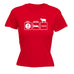 123t Women's Eat Sleep Farm Funny T-Shirt