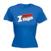 123t Women's I Love Yoga Stance Heart Design Funny T-Shirt