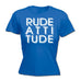 123t Women's Rude Attitude Funny T-Shirt