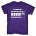 123t Men's My Idea Of A Balanced Diet Is A Beer In Each Hand Funny T-Shirt, 123t