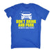 123t Men's Don't Drink And Park Accidents Cause People Funny T-Shirt