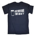 123t Men's I Only Drink On Days That End In Y Funny T-Shirt