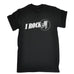 123t Men's I Rock Rocking Chair Design Funny T-Shirt, 123t