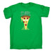 123t Men's I'm Good Even When I'm Bad Pizza Design Funny T-Shirt