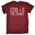 123t Men's CTRL + S The Planet Funny T-Shirt