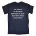 123t Men's The Voices In My Head May Not Be Real But They Have Good Ideas Funny T-Shirt