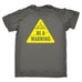 123t Men's If You Can't Be A Good Example Be A Warning Funny T-Shirt