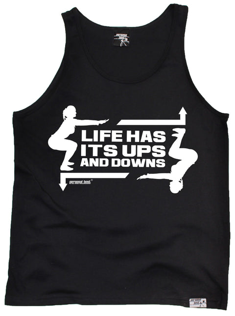 Personal Best Life Has Its Ups And Downs Running Vest Top