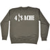 123t 4 Forks Ache Fork Design Funny Sweatshirt, 123t