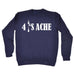 123t 4 Forks Ache Fork Design Funny Sweatshirt, 123t