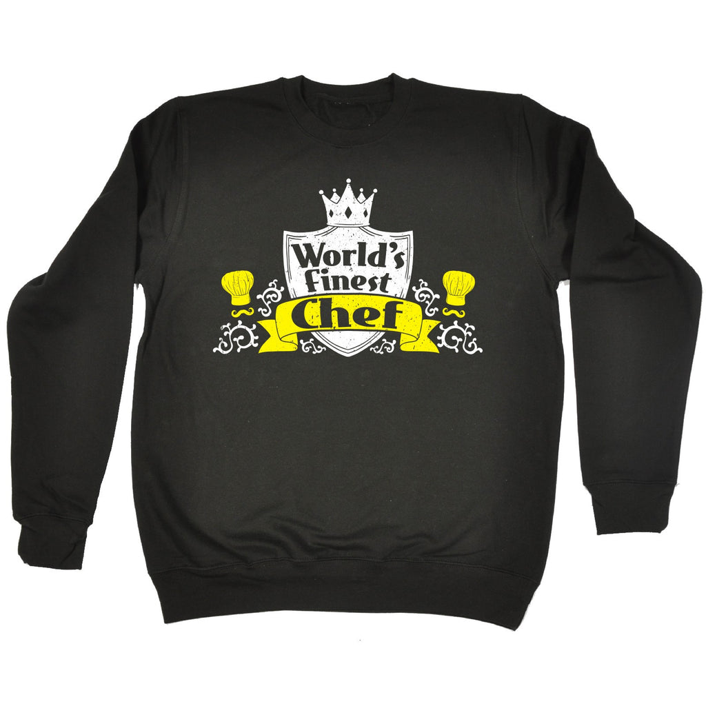 123t World's Finest Chef Funny Sweatshirt
