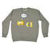 123t I Feel Overdressed Pasta Design Funny Sweatshirt