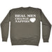 123t Real Men Change Nappies Funny Sweatshirt