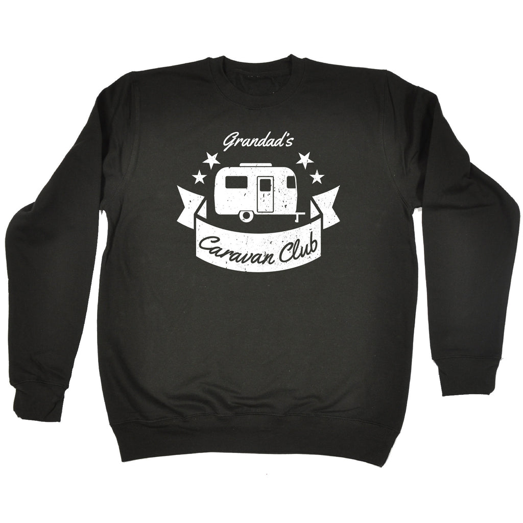 123t Grandad's Caravan Club Funny Sweatshirt