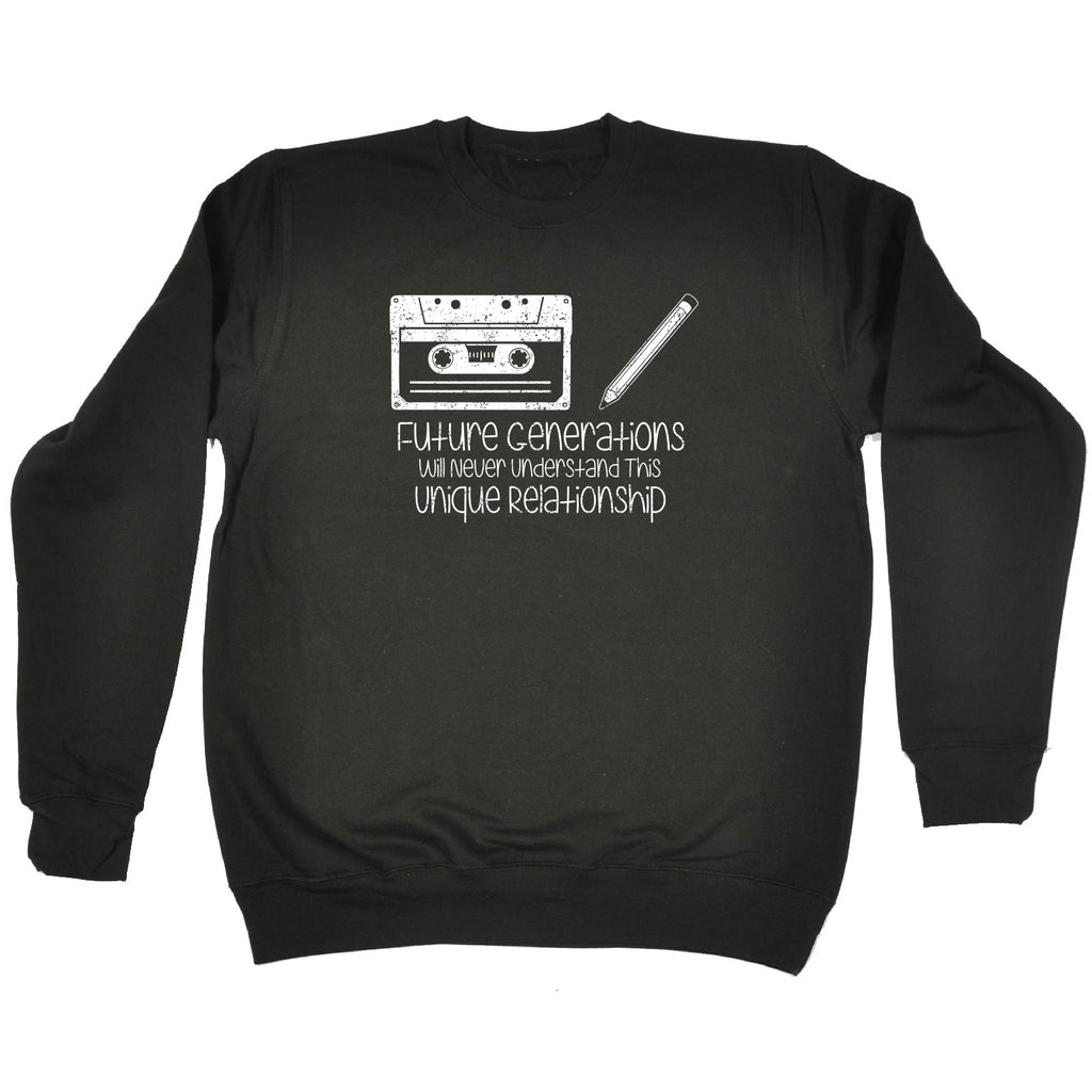 123t Future Generations Never Understand Unique Relationship Tape Design Funny Sweatshirt, 123t
