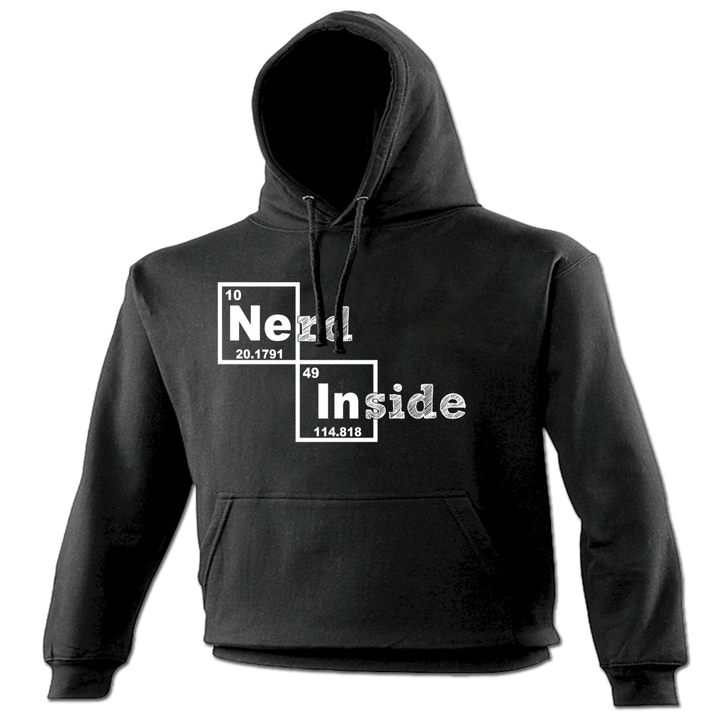 123t Nerd Inside Periodic Table Design Funny Hoodie