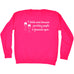 123t I Drink Wine Because Punching People Is Frowned Upon Funny Sweatshirt