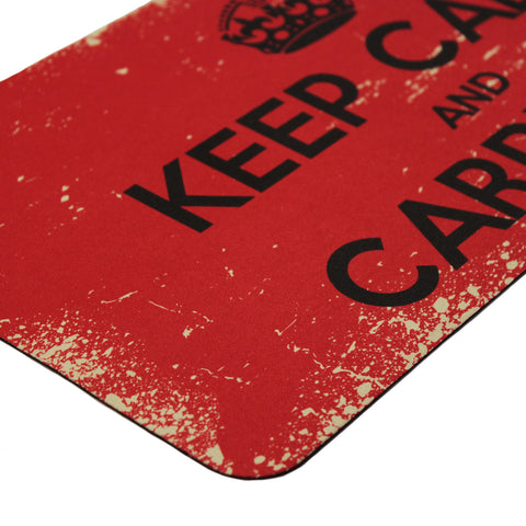Official Keep Calm and Carry On Bar Runner