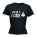 123t Women's Ask Me If I Care Design Funny T-Shirt