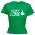 123t Women's Ask Me If I Care Design Funny T-Shirt