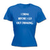 123t Women's I Drink Before I Go Out Drinking Funny T-Shirt