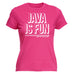 123t Women's Java Is Fun Said No One Ever Funny T-Shirt
