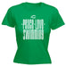 123t Women's Peace Love Swimming Funny T-Shirt