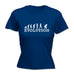 123t Women's Evolution Paintballer Funny T-Shirt