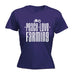 123t Women's Peace Love Farming Funny T-Shirt