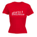 123t Women's Evolution Decorator Funny T-Shirt