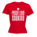 123t Women's Peace Love Cooking Funny T-Shirt