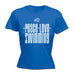 123t Women's Peace Love Swimming Funny T-Shirt