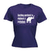 123t Women's Anything Unrelated To Elephants Is Irrelephant Funny T-Shirt