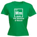 123t Women's Mm The Element Of Bacon Periodic Design Funny T-Shirt
