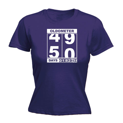 123t Women's Oldometer 49 50 Funny T-Shirt
