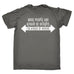 123t Men's Most People Are Afraid Of Heights I'm Afraid Of Widths Funny T-Shirt